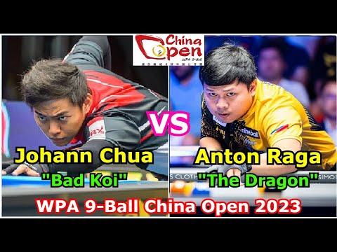 Johann Chua vs Anton Raga | WPA 9 Ball China Open 2023 Full Match