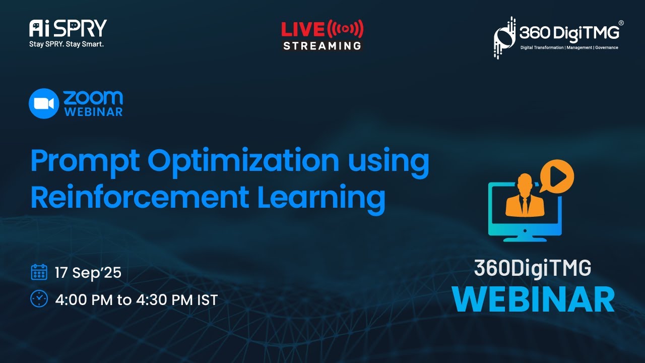 Prompt Optimization using Reinforcement Learning | 360DigiTMG