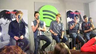 Sentado en el banco - Auryn - 23/1/2014 Cacharel-Spotify Concierto privado