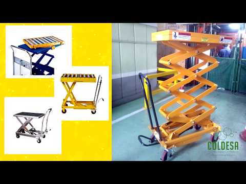 Manual Mesa Elevadora Hidráulica