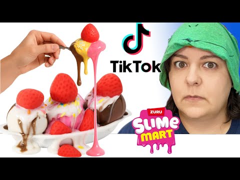 I Try 24 HOUR Of Slime Foods From TikTok