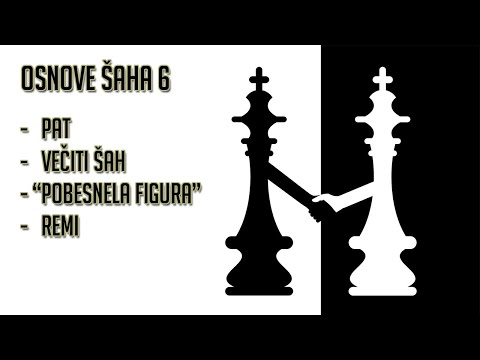 OSNOVE ŠAHA 6 ("Pobesnela figura", Večiti šah, Pat)