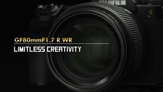 FUJINON GF80mmF1.7 R WR Promotional Video/ FUJIFILM