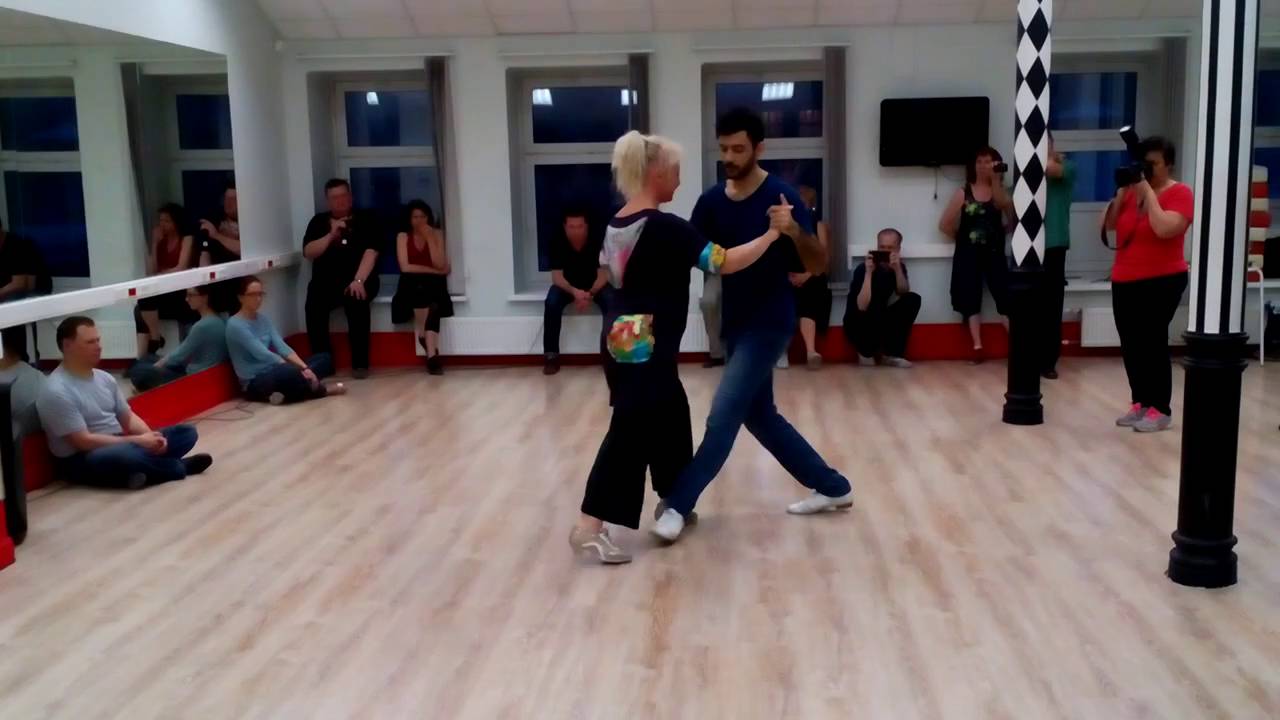 Adrian Ferreyra & Elvira Malishevskaya - small colgadas, review of lesson 2