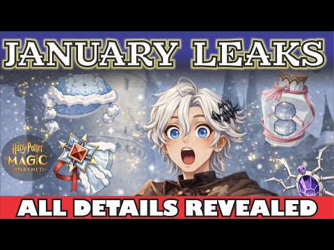 JANUARY SEASON 17 LEAKS ARE HERE! I Harry Potter: Magic Awakened✨
