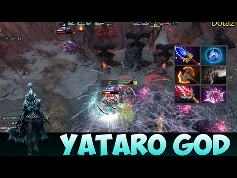 yataro god phantom assassin epic carry battle vs full magic team !!