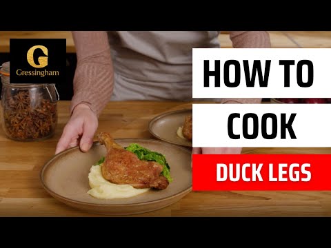 How to cook duck legs by Gressingham Duck