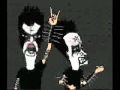 black metal beves and buthead rocken out to Scar Symmetry - Trapezoid.WMV