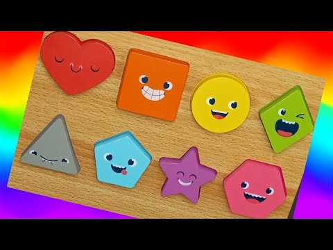 Formas Geométricas e Cores para Crianças | Educação Infantil | Brink & Aprenda