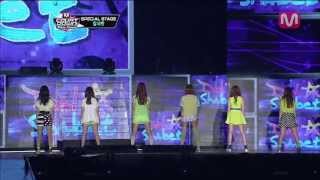 달샤벳_SUPER STAR(원곡:S.H.E.)(SUPER STAR by Dal★Shabet@M COUNTDOWN Nihao-Taiwan 2013.4.25)