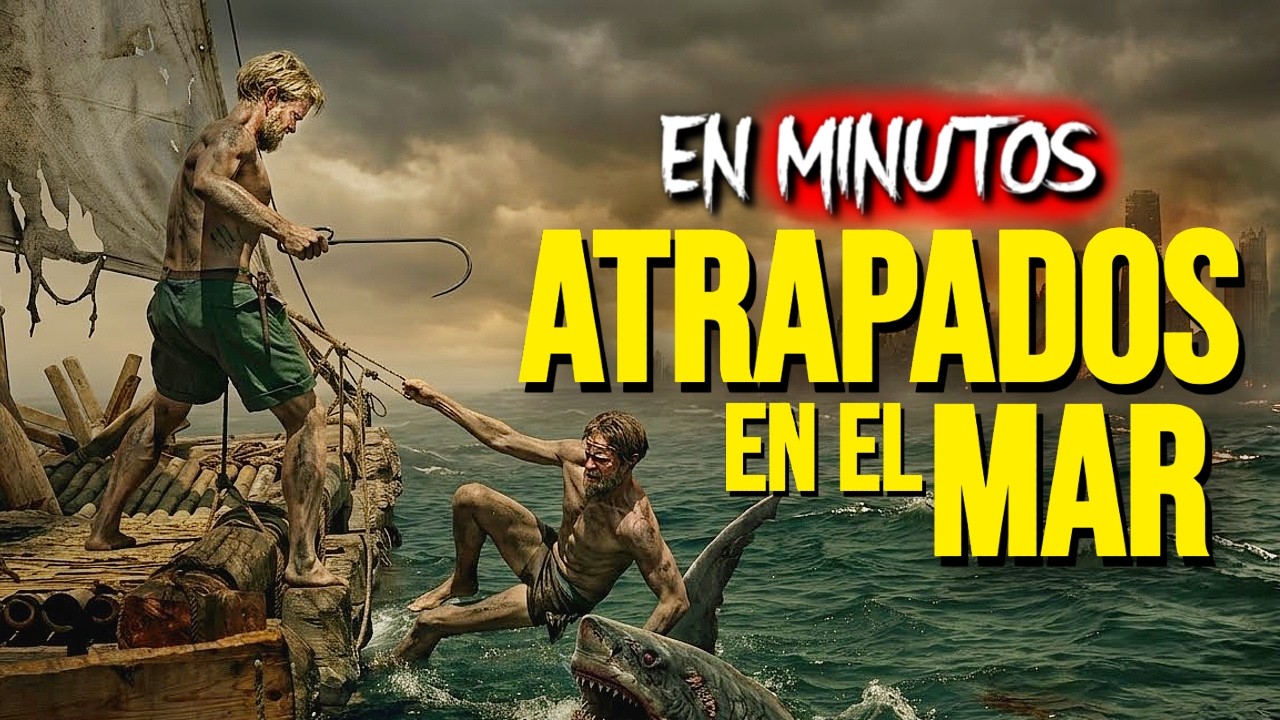 DOS HOMBRES Perdidos en EL OCÉANO (Resumen) EN MINUTOS