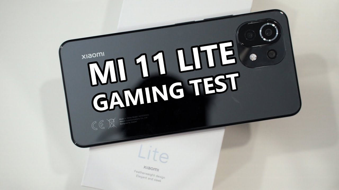 Gaming test - Xiaomi Mi 11 Lite 4G with 8GB RAM