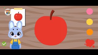 Making a Fruit Salad for Kids 🍓🥝 | Learn Colors & Healthy Eating | Giggle Academy Part 2