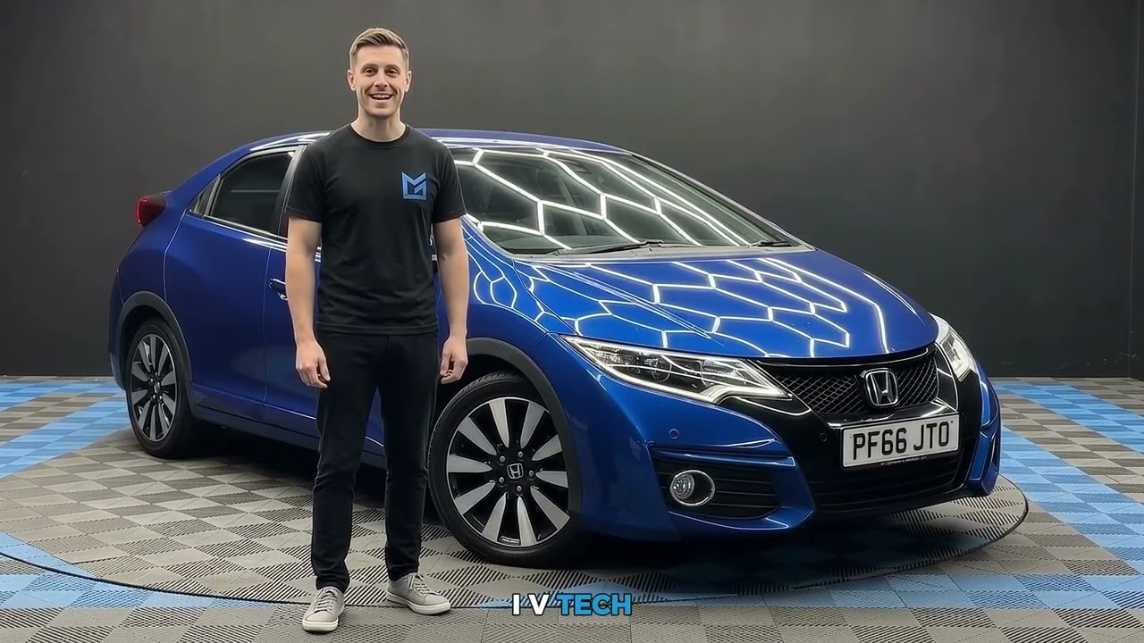 Video tour of the Honda Civic 1.8 i-VTEC SE Plus (Navi) Auto Euro 6 5dr