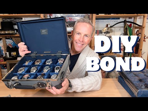 How To Make Your Own James Bond Watch Case! | DIY 007
