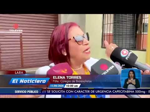 Torres: “Laboratorios de hospitales de Lara no están dotados” – El Noticiero emisión meridiana 14/05