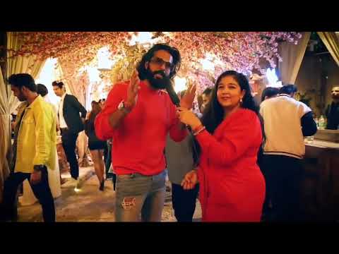 Pooja Anandani  Anchoring the Bollywood Night