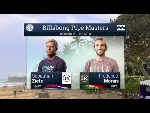 Sebastian Zietz vs Federico Morais - Round Two, Heat 4 - 2016 Billabong Pipe Masters
