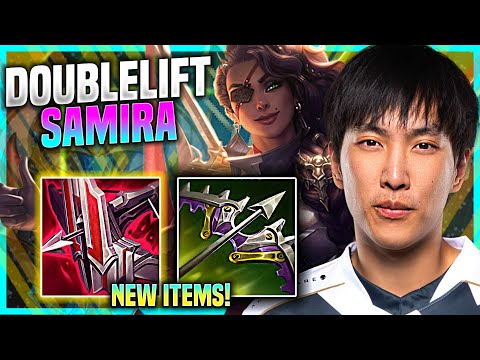 DOUBLELIFT PICKS SAMIRA WITH NEW ITEM IMMORTAL! - TSM Doublelift Plays Samira ADC vs Miss Fortune! |