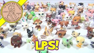 Littlest Pet Shop Toy Collection of Over 125 Figurines!