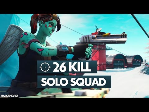 26 Kill Solo Squad - Fortnite Battle Royale