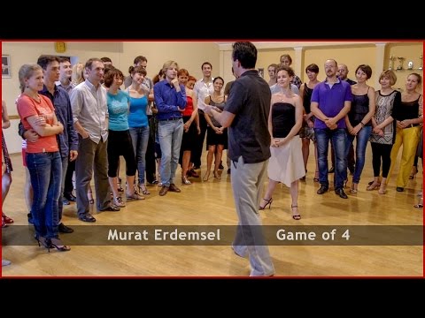 Murat Erdemsel teaching 4 count musicality game.