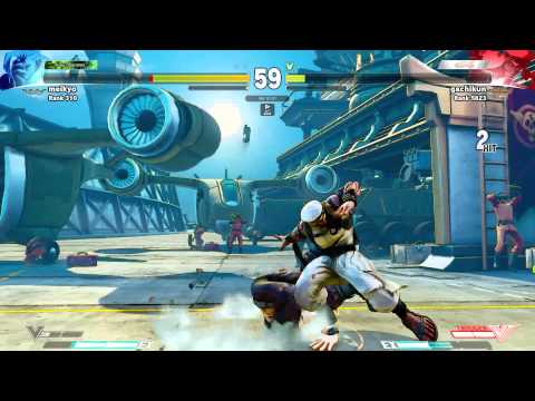 Gachikun (Rashid) vs Meikyo (Nash), Mago (Karin) - SFV ★60fps/1080p★