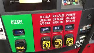 ALASKA GAS PRICES - Anchorage Fred Meyer Store - May 1st 2021