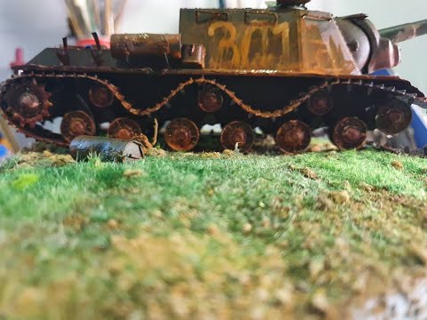 Super cheap DIY Static grass applicator for dioramas