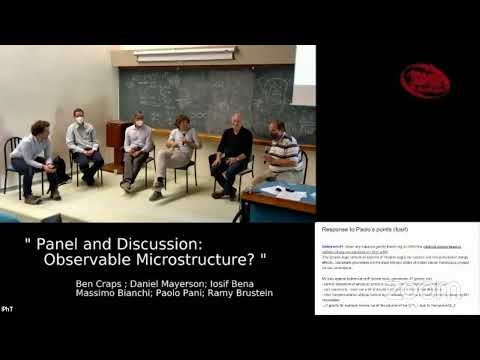 4'th Black-Hole Microstucture Conference - 26'th Rencontres Itzykson - Observable Microstructure