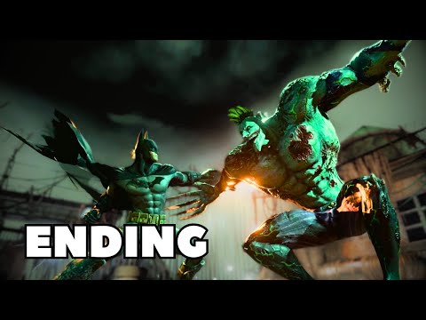 Batman: Return to Arkham Asylum - Final Boss Joker + Ending and Post-Credits Scene (PS5 Full HD)