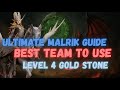 1 Meta Malrik Team Malrik Halls Of Illusion Guide Level 4 Gold Stone Pt 1 Watcher Of Realms