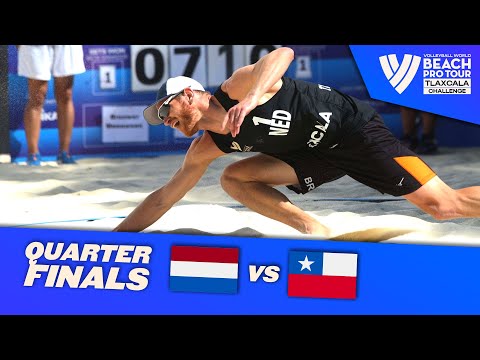 Brouwer/Meeuwsen vs. Aravena/Droguett - QF Highlights of Tlaxcala 2022 #BeachProTour