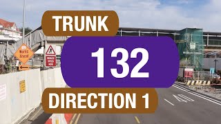 SBS Transit Trunk 132 (Direction 1) | Bus Service Route Visual