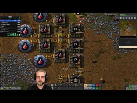 Factorio 0.18 Any% Speedrun Former WR 2:04:54