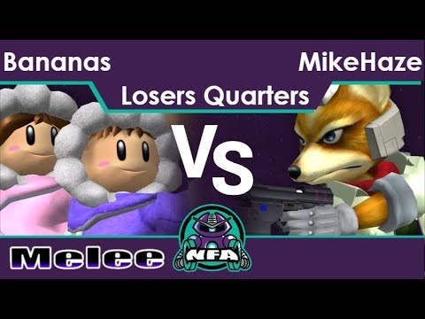 NFA 2 - Bananas (ICs) vs bc | MikeHaze (Fox) Losers Quarters - Melee