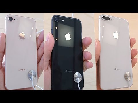 iPhone 8 and 8 Plus In Every Color!