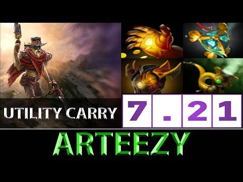 Arteezy [Bounty Hunter] Utility Carry Efficiency ► Dota 2 7.21