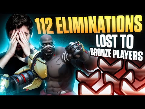 There's NO WAY I lose to BRONZE PLAYERS as Doomfist... 112 Eliminations
