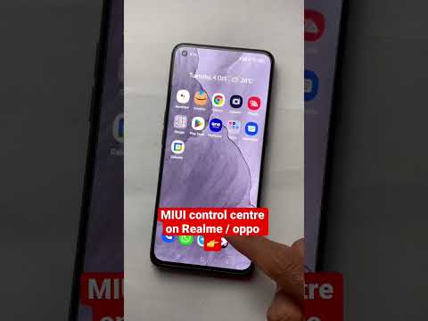 MIUI Control centre for Realme / Oppo🔥#shorts