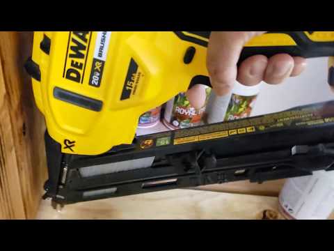 Dewalt DCN650 20v max 15 ga nailer