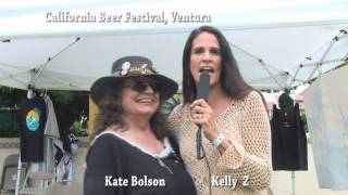 Kate Bolson [Bluesaholics] Chats With Kelly Z @ The California Beer Festival