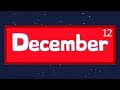 Months Of The Year Song 2