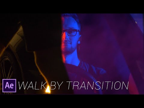 Walk By Transition Tutorial in After Effects