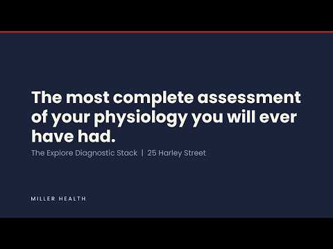 DEXA, Advanced Bloods and Metabolic Testing | The Explore Diagnostic Stack | Miller Health