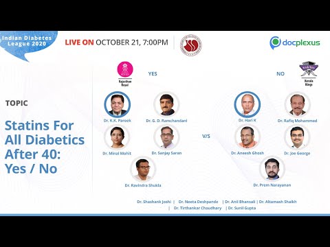 Statins For All Diabetics After 40: Yes / No