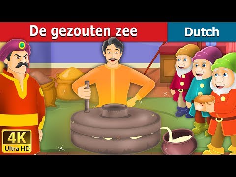 De gezouten zee | Salty Sea in Dutch | 4K UHD | Dutch Fairy Tales