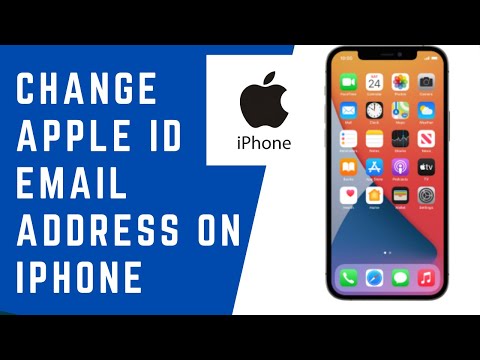 How to Change Apple ID Email Address On iPhone - YouTube