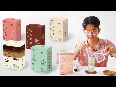 is Korean coffee KANU Coffee good? Tiramisu, Vanilla, Choco Mint Latte and more! ☕