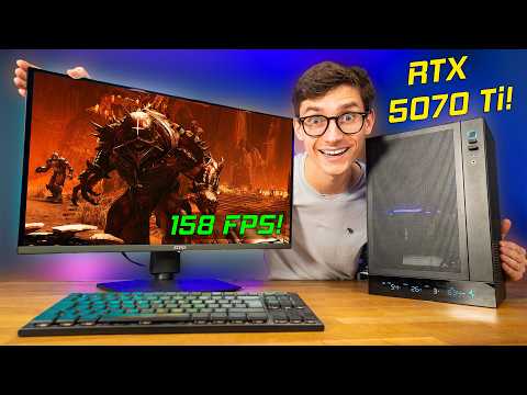 The AWESOME 4K Gaming PC Build! 😎 RTX 5070 TI, Ryzen 7 9800X3D! | AD